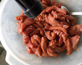 Foto del paso 2 de la receta: Fideos chinos con ternera, setas y bambú