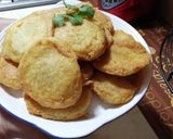 Foto del paso 13 de la receta: Tortitas de papa rellenas de camarón