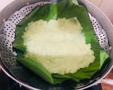Hình bước làm 3 của món Khoai mì hấp nước dừa