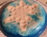 Foto del paso 4 de la receta: Gelatina de nuez y mora azul
