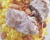 صورة لخطوة 11 من وصفة منسف اردني لايت باللبن الرائب والزبادي