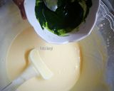 Foto langkah ke 3 dari resep Lapis Ekonomis Vanila Greentea.