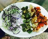 A picture of step 10 of Tricolour Chicken Tikka.