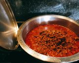 A picture of step 4 of Soya mince lasagne.