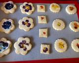 Edible flower cookies recipe step 4 photo