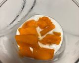 A picture of step 3 of Mango coconut chia pudding.
