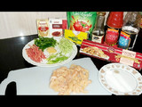Chinese chicken noodles