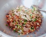 Hình bước làm 3 của món Bánh bao hấp kiểu Hàn xẻng😜