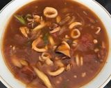 Foto langkah ke 4 dari resep Cumi saos padang.