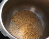 A picture of step 1 of Ven Pongal.