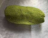 A picture of step 4 of Palak Aata Namkin.