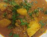 Aloo Keema matar recipe step 3 photo