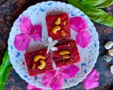 A picture of step 5 of Beetroot Barfi.