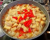 Foto langkah ke 4 dari resep Sambal Goreng Krecek Sapi Kuah Fiber Cremer.