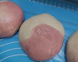 Foto langkah ke 8 dari resep Sourdough Roti Tawar Marmer dengan Angkak.