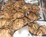 लाल भाजी का भजिया(lal bhai ki bhaiya recipe in hindui) रेसिपी चरण 3 फोटो