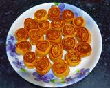 गुजरात की मशहूर भाकरवड़ी(gujarat ki mashhoor bhakarwadi recipe in hindi) रेसिपी चरण 8 फोटो