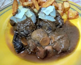 Foto del paso 9 de la receta: Carrilleras de ternera al vino tinto, con falso parmesano
