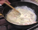 Foto del paso 3 de la receta: Salsa de langostinos y salmón rosado para disfrutar con una rica pasta