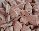 A picture of step 1 of No bake chocolate cake.