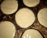 A picture of step 4 of Nutella stuffed mini pan cake.