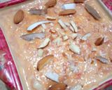 A picture of step 8 of Gajrela recipe.
