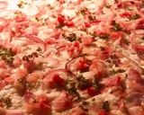 Hình bước làm 8 của món Tarte Flambée (Flammekueche) Tảo Spirulina - Bánh Tart Mặn Vùng Alsace