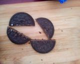 A picture of step 1 of Dracula cookies.
