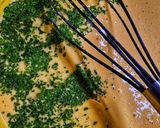 Zöldfűszeres húsos rakott palacsinta recept fázis 1 fotója
