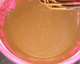 A picture of step 3 of Eggless chocolate cake.