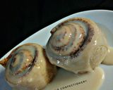 A picture of step 5 of Cinnamon Rolls.