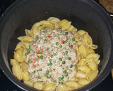 Foto del paso 3 de la receta: Pasta con atún y crema