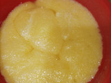 Polenta al microondas con Tuco de no pollo