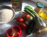 Foto del paso 1 de la receta: Arroz al horno vegetariano