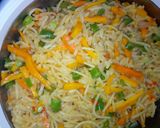 A picture of step 7 of Indian jollof rice & spaghetti.