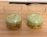 A picture of step 14 of Loaded Fusion Mexican Corn Chaat Jars 🌽🧀.