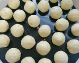Gambar langkah 3 resipi Keria Ball Ubi Kayu.