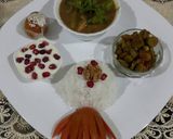 A picture of step 8 of Sindhi curry.