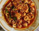 Foto langkah ke 9 dari resep Cumi pedas mantap.