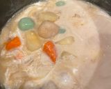 A picture of step 4 of Banana Rice Ball Sweet Soup (Chè Chuối Trôi Nước).