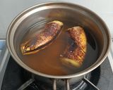 Foto langkah ke 5 dari resep Kolak Pisang Ubi Ungu.