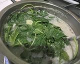Foto langkah ke 3 dari resep Bobor Bayam Labu Siam.