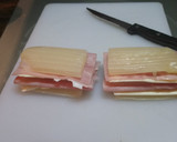 Foto del paso 3 de la receta: Pencas con jamón york, queso y salsa de pimiento