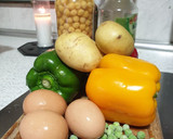 Foto del paso 1 de la receta: Ensalada de verano con Garbanzos y Guisantes