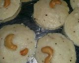 A picture of step 4 of Barley idli.