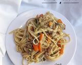 Foto del paso 4 de la receta: Tallarines con carne y verduras