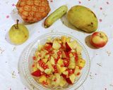 A picture of step 3 of Mixed Fruit Chat.