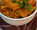 A picture of step 8 of Vegetable kolhapuri.
