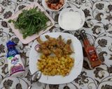عکس مرحله 2 از دستور پاچین وسیب زمینی نگینی یه شام خوشمزه😋