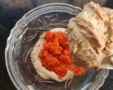 Carrot halwa dessert with icecream recipe step 1 photo
